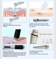 Appareil de soin du visage Aqua Skin Peeling Hydro Oxygene 2026, nettoyant en profondeur, machine de soin du visage/ Hydrafacy