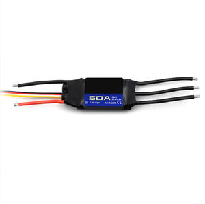 Contrôleur électronique de vitesse (ESC) 60A série G2 32 bits 2-6S Lipo SBEC sans balais pour drones FPV, drones multirotors RC et drones à aile fixe - Product Image 2