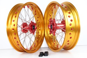 <span class=keywords><strong>Prix</strong></span> d'usine - Nouvelles roues avant/arrière Supermoto pour moto Suzuki RMZ <span class=keywords><strong>250</strong></span>/450 en alliage d'aluminium avec garantie de 12 mois - Product Image 6