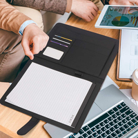 Padfolio — organisateur de documents d'affaires, dossier de conférence en cuir PU