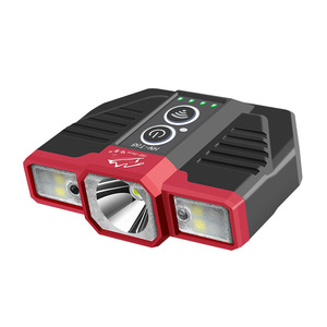 Lampe de pêche LED rechargeable Hannah Tri-Light Source HN-T68 1500 mAh, lampe frontale portable pour la pêche nocturne en extérieur - Product Image 1
