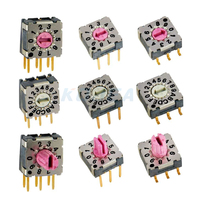 Interruptor de cambio rotativo de posición múltiple, Selector eléctrico Universal resistente al agua