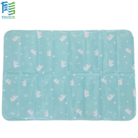Tapis rafraîchissant en gel pliable, imperméable, personnalisé, réutilisable, de haute qualité, écologique, en PVC/Polyester, pour siège