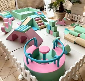Soft <strong>Play</strong> Set for Toddlers with Ball Pit and Slide <strong>Outdoor</strong> Playground Kids Bounce House Soft <strong>Play</strong> <strong>Equipment</strong> - Product Image 4