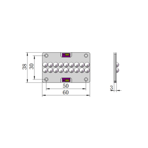 Hochleistungs-<span class=keywords><strong>LED</strong></span>-UV-Licht modul 365nm 395nm UV-<span class=keywords><strong>LED</strong></span>-Chip modul für UV-Drucker - Product Image 4