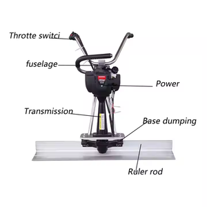 Küçük el beton titreşimli cetvel 1-6 metre benzinli beton titreşimli şap fiyat - Product Image 2