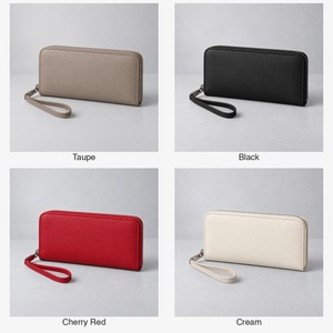 Wristlet <b>Wallet</b> PU Leather <b>Zip</b> Around Card and Phone Purse Women 19x11cm Custom Logo - Product Image 5