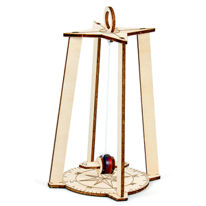 Kit de Navigation Magnétique en Contreplaqué Naturel, Modèle de Physique Montessori pour Activités de <span class=keywords><strong>Construction</strong></span>, Boîte de Découverte Robuste avec Indicateur de Direction - Product Image 5