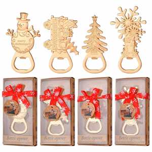 Wholesale Promotional Cheap Item With Custom Logo Bottle <b>Gift</b> Set Wine Opener for Christmas - Product Image 3