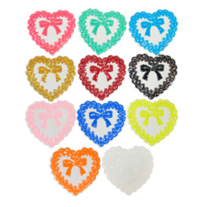 Patchs thermocollants personnalisés en tissu brodé avec sequins, motif sapin de Noël, cœur, dessin animé, couleur et logo sur mesure - Product Image 5