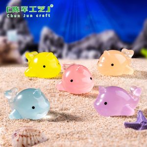 Figurine lumineuse de <span class=keywords><strong>baleine</strong></span> à une <span class=keywords><strong>corne</strong></span>, micro-paysage, nouveau produit transfrontalier, accessoires décoratifs suspendus à faire soi-même, mini - Product Image 4