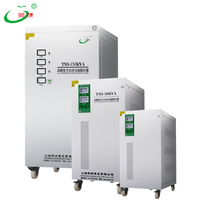Stabilisateur de tension automatique industriel à servomoteur AVR 380V 400V Triphasé Cuivre SVC CA Certifié CE avec écran LCD Haute Performance - Product Image 1