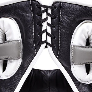 Protège-tête de boxe en cuir de qualité supérieure pour adulte, sur mesure, entièrement personnalisable, réglable et durable - Product Image 3