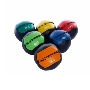 训练医疗球10千克锻炼配重球软橡胶重型药墙球，带定制标志