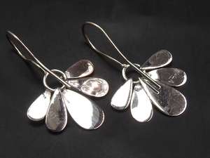 Pendientes de Plata de Ley 925 con Diseño de Flor, Joyería Fina Única, Estilo Aro Moderno, Regalo Unisex para Bodas y Fiestas, Nueva Llegada - Product Image 4