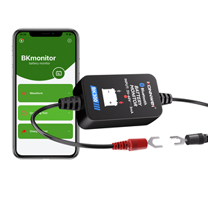 Monitor de batería de coche Konnwei BK300 de 12V, probador de voltaje de batería Bluetooth para sistema Solar automotriz RV Marine Boat - Product Image 1