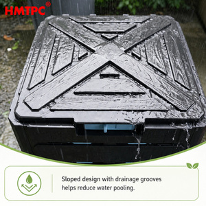 Fabricant professionnel OEM/ODM – <span class=keywords><strong>Composteur</strong></span> esthétique effet <span class=keywords><strong>bois</strong></span> 80 gallons – Inspection qualité à 100 % – Bac de jardin – Expédition rapide - Product Image 2
