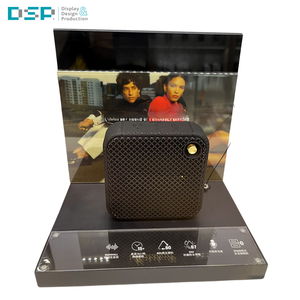 Dsp Việt Nam nhà máy tùy chỉnh Acrylic Bluetooth loa hiện đại thân thiện với môi kỹ thuật số sản phẩm điện tử hiển thị đứng - Product Image 3