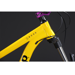 Bicicletta da Montagna con Telaio in Acciaio ad Alto Tenore di Carbonio, Bici Fuoristrada per Adulti, Robusta e Comoda per Ciclismo, <span class=keywords><strong>Escursionismo</strong></span> e Sport all'Aperto, Taglia Universale - Product Image 4