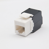 Konektor Kabel Jaringan Lan Profesional Jd5j88 Xxgxxxx Cat6a Female Coupler Rj45 Modular Jack