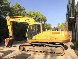 Excavatrice sur chenilles d'occasion Hyundai R220LC Excavatrice Hyundai d'occasion de haute qualité 220LC-9T - Product Image 2