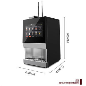 <span class=keywords><strong>Macchina</strong></span> per Caffè Macinato Fresco EXPOCCINO, Distributore Automatico da Tavolo Intelligente, Capacità Oltre 10L, Schermo Touch, Raffreddamento a Compressore 3kW - Product Image 2