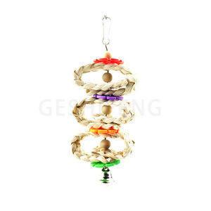 All'ingrosso vari Set di giocattoli per uccelli pappagallo che appende la gabbia campana giocattolo per uccelli Swing giocattoli da masticare - Product Image 2