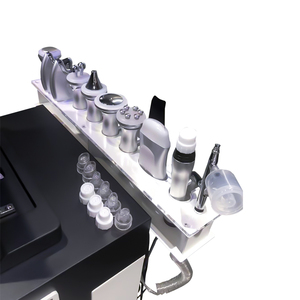 Appareil de soin du visage professionnel vertical 10 fonctions : Ultrasons, injection d'oxygène, marteau froid/chaud, lifting et raffermissement cutané - Product Image 6