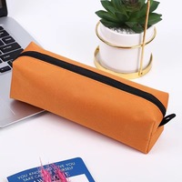 Sac à crayons personnalisé en tissu Oxford avec logo, vente en gros de sac de rangement portable pour papeterie, étui pour stylo et cadeau promotionnel