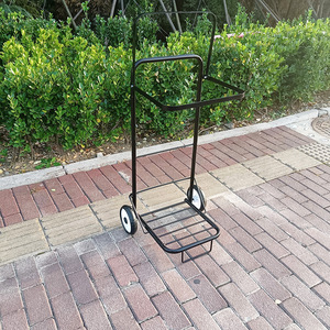 Garbage Truck <b>Cart</b> 950x440x475mm 4 Wheels Metal Frame 40kg Load Capacity Outdoor Use Hand <b>Tool</b> <b>Cart</b> - Product Image 1