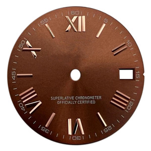 Destek özel Logo seri üretim Mens yeşil izle arama roma numaraları NH35 otomatik hareket izleme Mineral arama - Product Image 5
