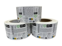 Etiqueta Laminada de Papel de Cobre Adhesivo Premium, Resistente a Desgarros, Ecológica, para Empaque de Artículos de Supermercado, OEM, ODM, Entrega Rápida, UV