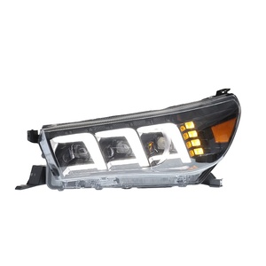 Kit de modification de phares pour modèles 15-20 avec feux de jour LED 12V à lentille dynamique - Product Image 1