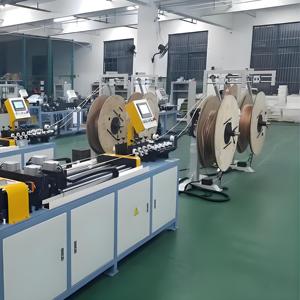 CNC ống đồng CuộN Máy ống đồng Pancake cuộn dây máy làm cho Tủ đông tản nhiệt - Product Image 5