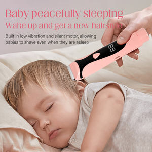 2025 नए घरेलू यूएसबी-संचालित डबल-सिर वाले इलेक्ट्रिक बाल ट्रिमर स्टेनलेस स्टील कम शोर वाटरप्रूफ समायोज्य लंबाई के लिए - Product Image 6