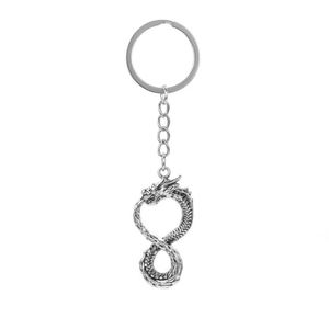 Vintage Chinese Keychain Metal Dragon Lucky <b>Key</b> <b>Chains</b> Gift for Men and Women <b>Key</b> Ring Charm Pendant Accessories Dragon Keychain - Product Image 6