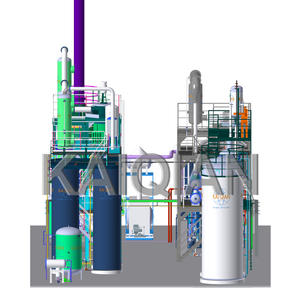 पतली फिल्म बाष्पीकरण काले इंजन मोटर तेल रीसाइक्लिंग अपशिष्ट तेल में आधार तेल आसवन उपकरण - Product Image 2