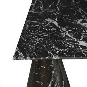 ORRIS LIVING Mesa de Centro Rectangular Moderna Hecha a Mano con Patas Cónicas Esculturales, de Mármol 100% Natural, Color Personalizado, Duradera y Fácil de Usar - Product Image 1