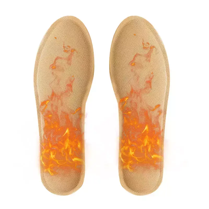 Self-heated Insoles Keep Foot Warm Thermal Thicken Insole Sports Shoes Pad in cold winter