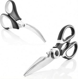<b>Kitchen</b> <b>Shears</b> Scissors Heavy Duty Meat Scissors Poultry <b>Shears</b> Cooking Purpose Stainless Steel Utility Scissors - Product Image 5