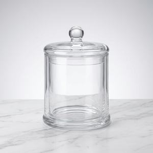 Portavelas de Vidrio Transparente de Lujo, en Forma de Campana, para Velas Aromáticas, <span class=keywords><strong>con</strong></span> Tapa, para Decoración, Manualidades - Product Image 2