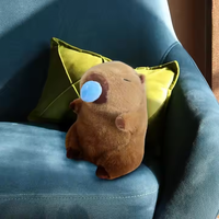 Nouveauté : Peluche Capybara, jouet en peluche rembourré en coton PP, 20-30 cm, cadeau pour enfants