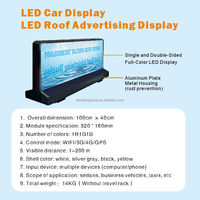 2023 P2.5 Pantalla LED de publicidad Blanco plata gris negro amarillo Taxi Top Led pantalla fábrica en Shenzhen