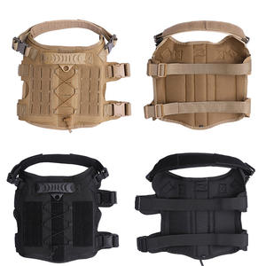 Arnés táctico para perros grandes al aire libre, productos para mascotas, <span class=keywords><strong>collar</strong></span> táctico para perros con chaleco de entrenamiento para perros con cabestrillo - Product Image 4
