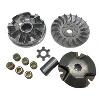 Suku Cadang Sepeda Motor Perakitan Mesin Kopling Penggerak Depan Variator Pulley Drive Face Assy JOG90 YMH90CC
