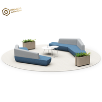 Ensemble de canapés de réception haut de gamme au design moderne, inclinables à 120 degrés, pour bureaux, halls, centres commerciaux, banques, salles d'attente dentaires et espaces visiteurs