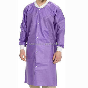 Seragam rumah sakit <span class=keywords><strong>SMS</strong></span> sekali pakai, jaket <span class=keywords><strong>Lab</strong></span> gigi mantel <span class=keywords><strong>Lab</strong></span> sekali pakai - Product Image 1