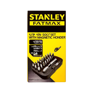 Stanley Fatmax 32 <b>Pc</b> 1/4 In Socket <b>Set</b> With Magnetic Holder - Product Image 2