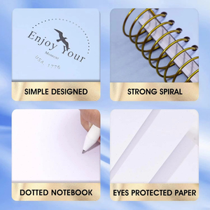 Tùy chỉnh bán buôn cuộn dây máy tính xách tay giấy kraft máy tính xách tay với logo in ấn - Product Image 3