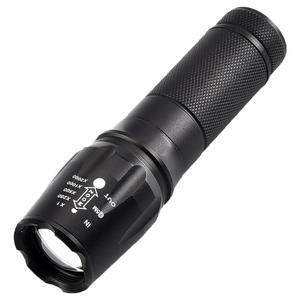 T9052 Zoom Flashlight 3000mAh <b>Rechargeable</b> LED Aluminum Alloy Outdoor Lighting - Product Image 1